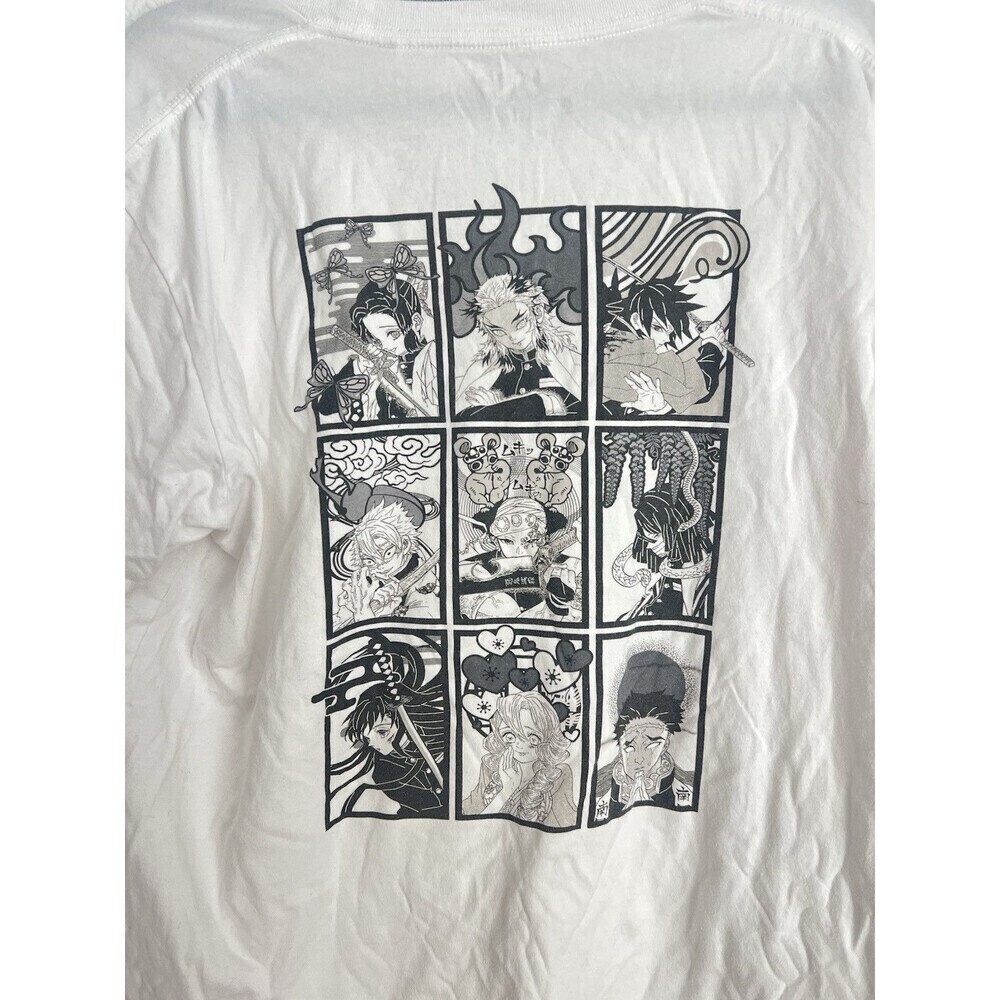 M(JPN) UNIQLO Demon Slayer UT Kimetsu no Yaiba T-shirt Hashira White from Japan